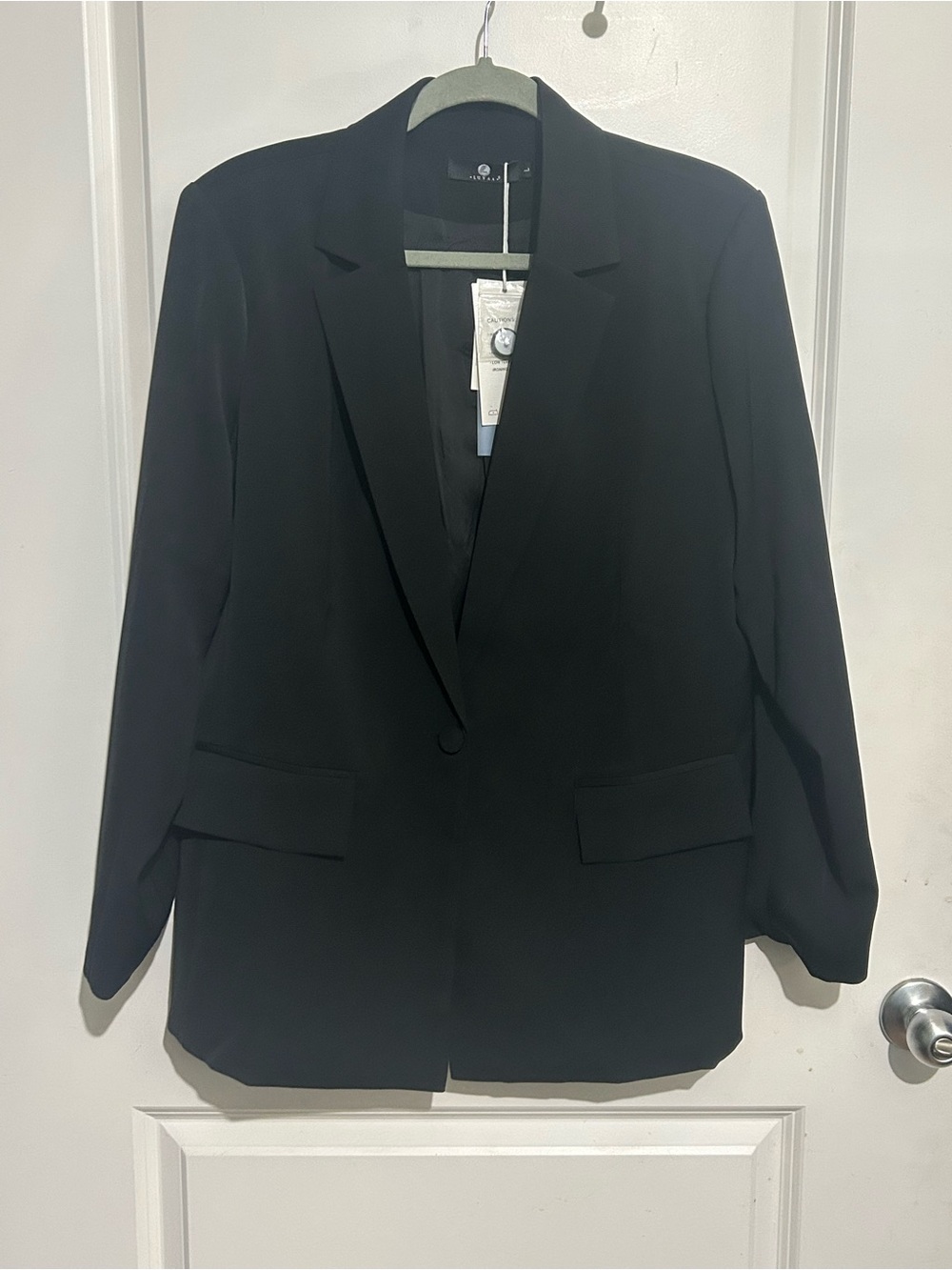 NWT Professional Women's Black Blazer Size L